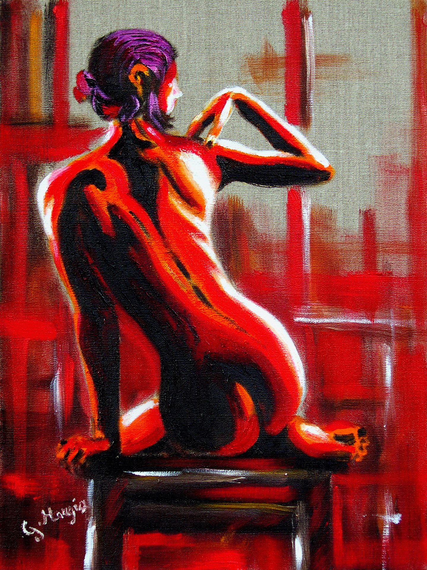 Red nude